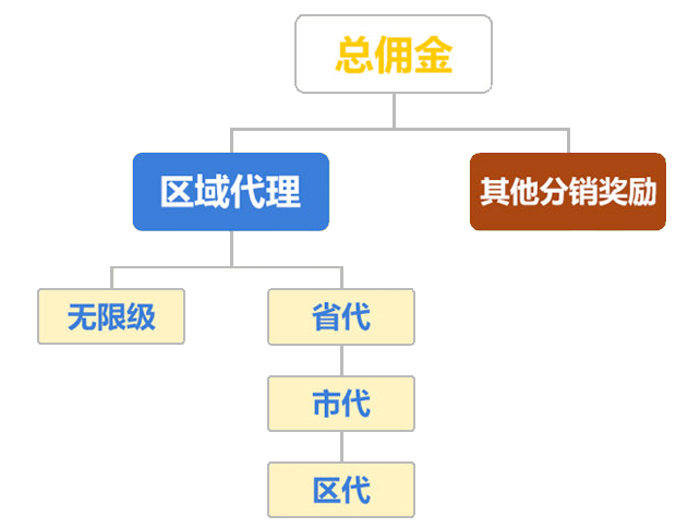 區域代理等級制度